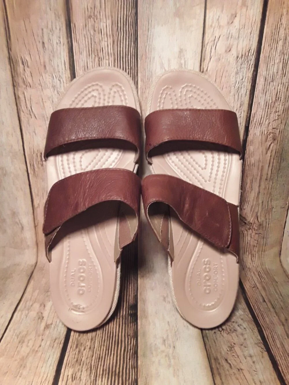 Crocs Brown Sandals - Picture 6 of 10
